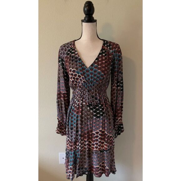 Maeve by Anthropologie V-Neck Long Sleeve A-Line Dress – Size XS - Picture 1 of 3